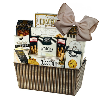 The Gourmet Indulgence Basket / Ships to U.S. and Canada