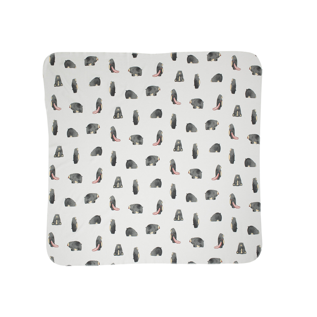 Baby Bear Organic Cotton Baby Blanket – 100% Organic Cotton