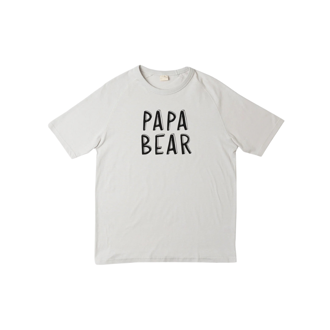 Papa Bear Men’s PJ T – 100% Organic Cotton