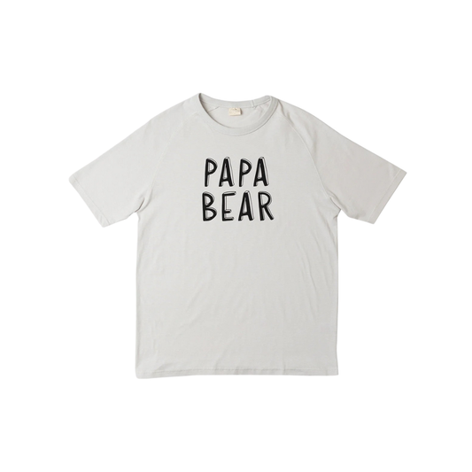 Papa Bear Men’s PJ T – 100% Organic Cotton