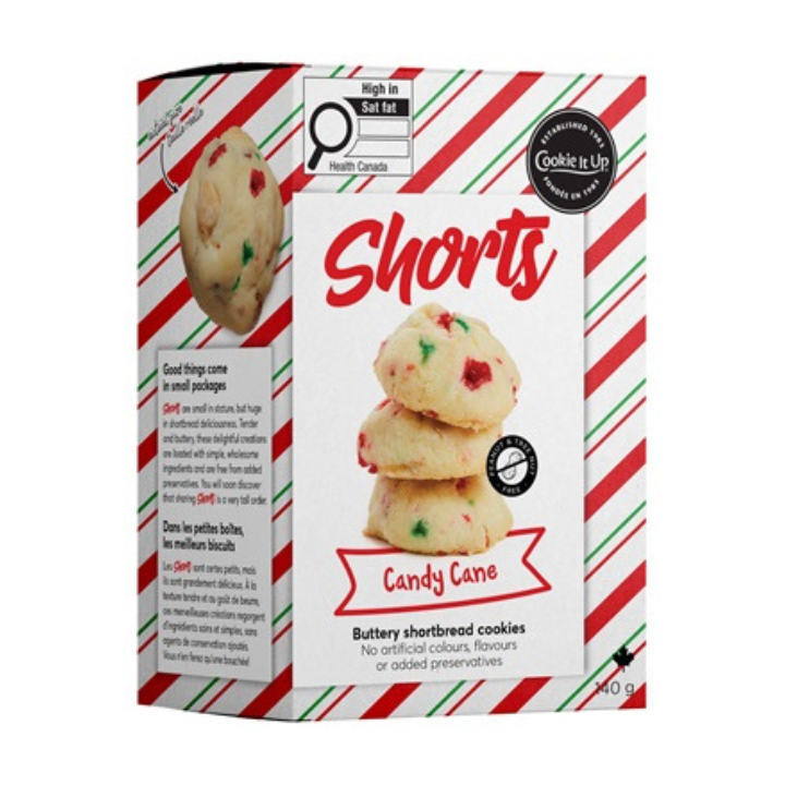 Cookie It Up Candy Cane Shorts