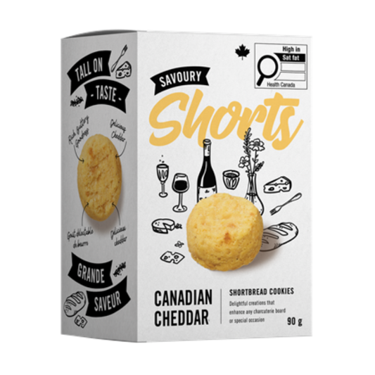 Cookie It Up Canadian Cheddar Savoury Shorts