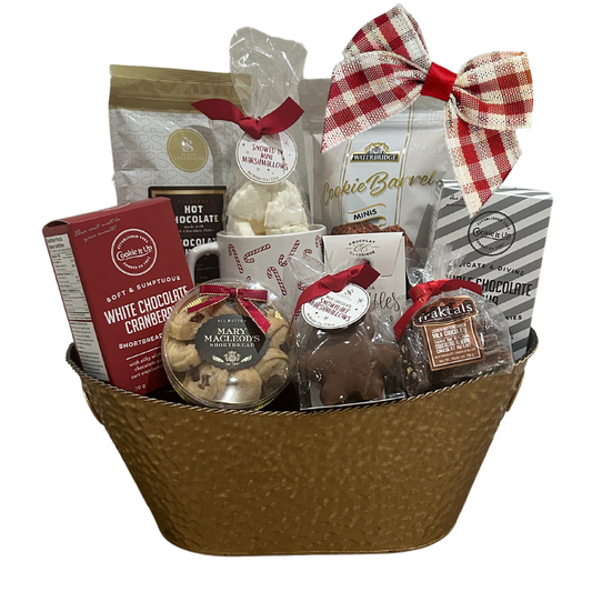 Santa’s Secret Stash Christmas Gift Basket - Unpredictable Gifts