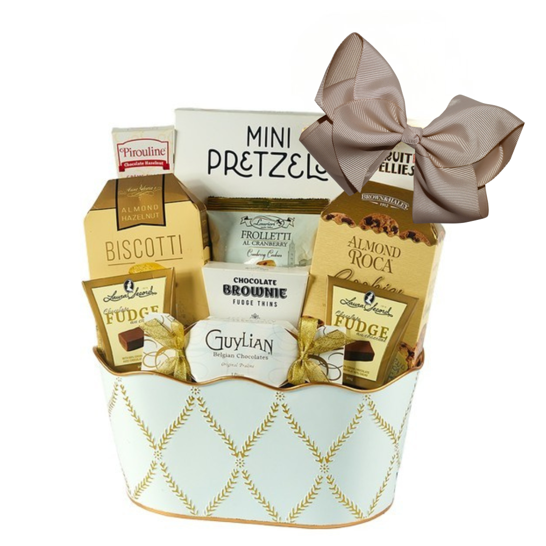 The Golden Moments Gourmet Basket / Ships to U.S. and Canada