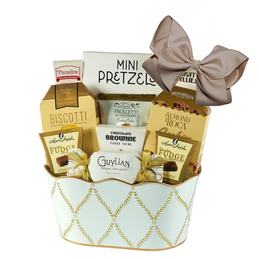 The Golden Moments Gourmet Basket / Ships to U.S. and Canada