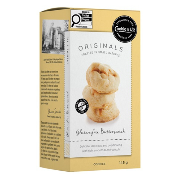 Cookie It Up Gluten-Free Butterscotch