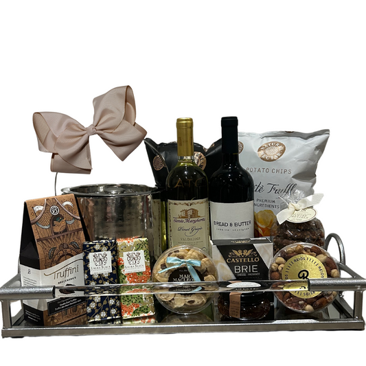 Merry & Bright Celebration Gift Basket - Unpredictable Gifts