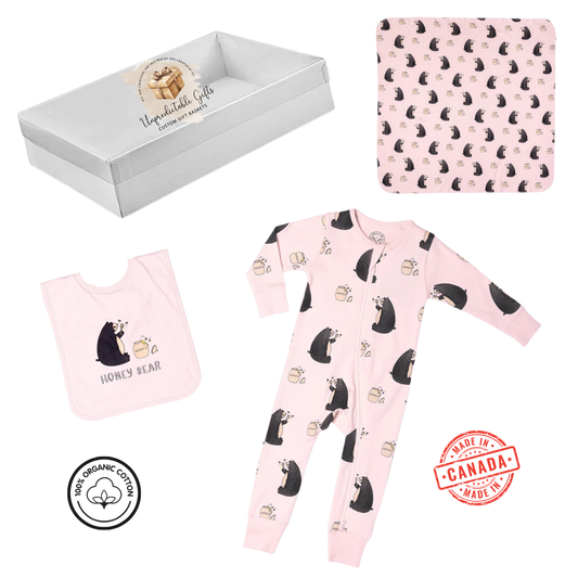 Honey Bear Box Set 100% Organic Cotton