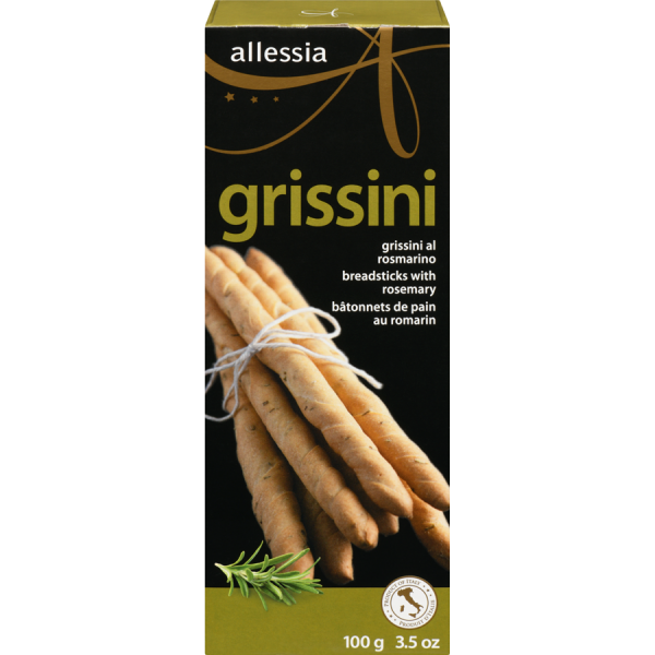 Allessia Grissini – Olive Breadsticks (100g) – Perfect for Gourmet Gift Baskets - Unpredictable Gifts