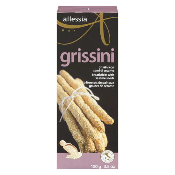 Allessia Grissini – Olive Breadsticks (100g) – Perfect for Gourmet Gift Baskets - Unpredictable Gifts