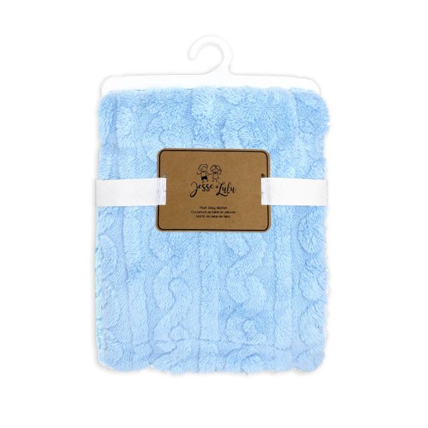 Double Layer Sculpted Sherpa Blanket - Unpredictable Gifts