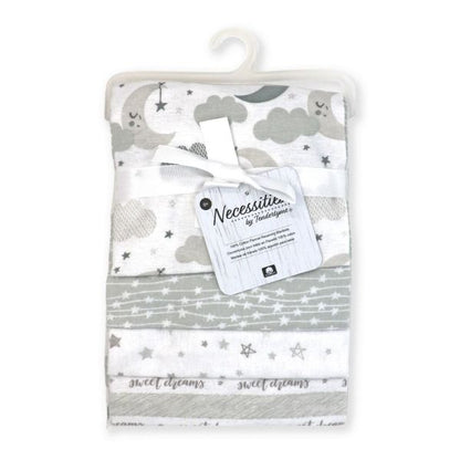 Necessities by Tendertyme 4 Pack Receiving Blankets - Unpredictable Gifts