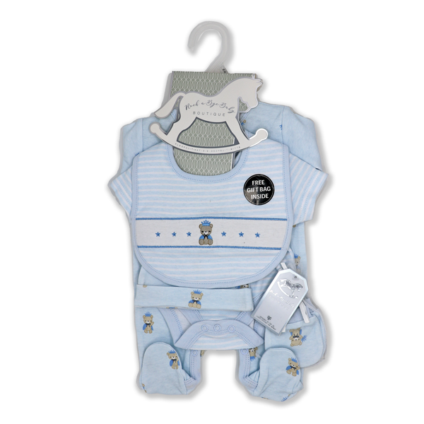 5-Piece Dream Theme Set – Cozy Cotton Essentials for Baby Gift Baskets - Unpredictable Gifts
