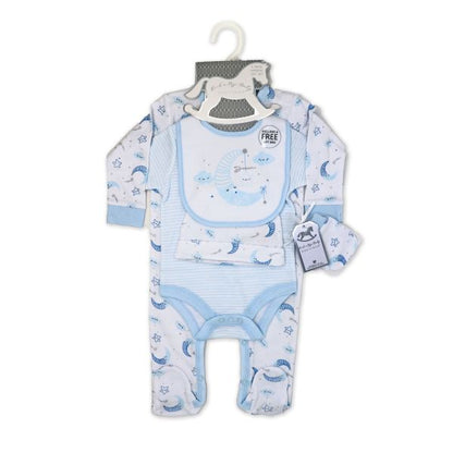 5-Piece Dream Theme Set – Cozy Cotton Essentials for Baby Gift Baskets - Unpredictable Gifts