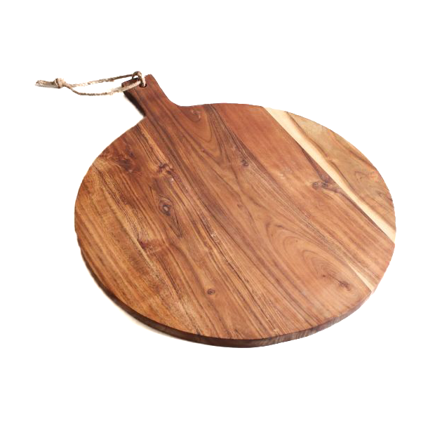 Round Acacia Wood Board - Unpredictable Gifts