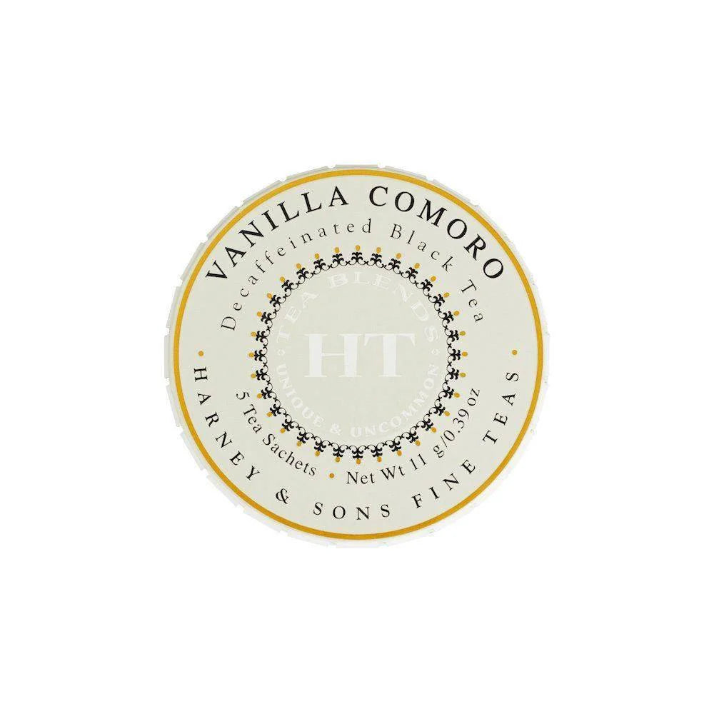 Harney & Sons Decaf Vanilla Comoro Tagalong (5 Sachets) - Unpredictable Gifts
