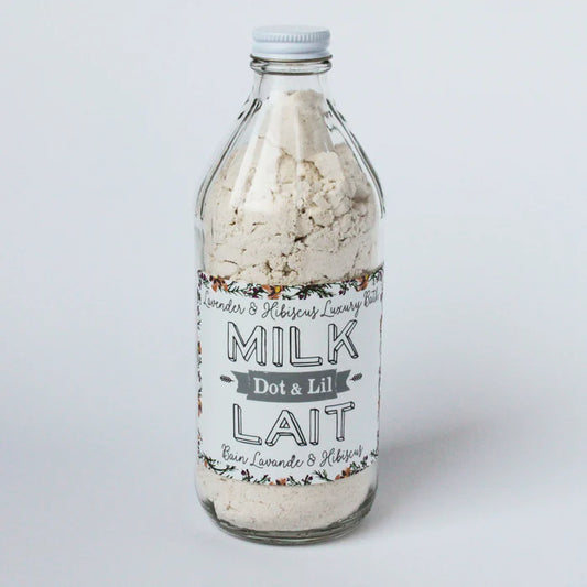 Lavender & Hibiscus Milk Bath - Unpredictable Gifts