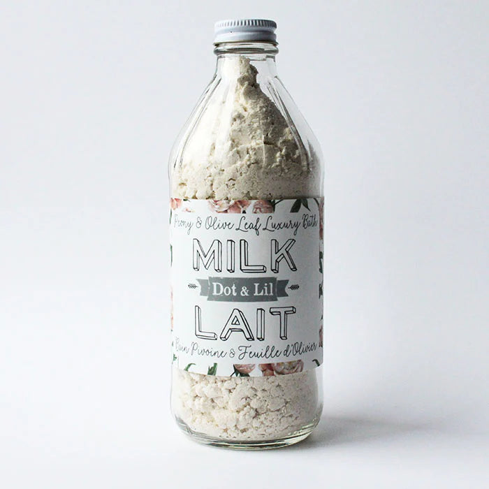 Peony & Olive Leaf Milk Bath - Unpredictable Gifts