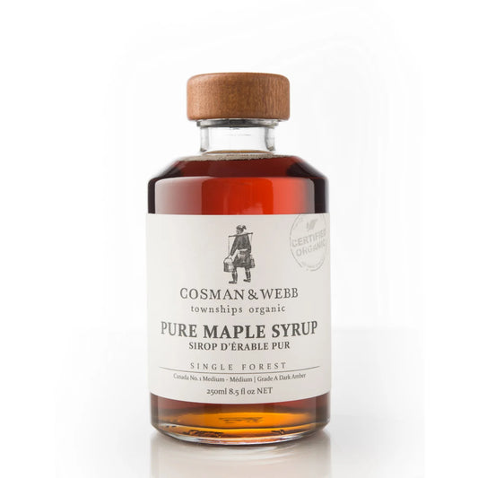 250ml Organic Maple Syrup, Amber Rich Taste - Unpredictable Gifts